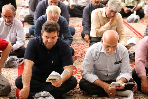  مراسم دعای پر فیض عرفه و مناجات عاشقانه امام حسین(ع) در زیارتگاه شهید آیت ا... مدرس(ره)