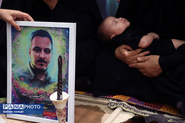 حال و هوای ظهر عاشورا در قطعه شهدای جنگ تحمیلی رژیم صهیونیستی