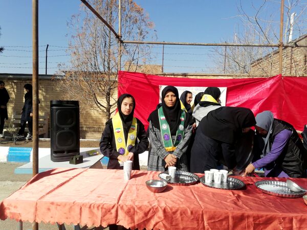  جشن نیمه شعبان در آموزشگاه شهید مجید دهنوی نیشابور 