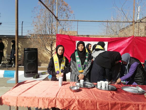  جشن نیمه شعبان در آموزشگاه شهید مجید دهنوی نیشابور 