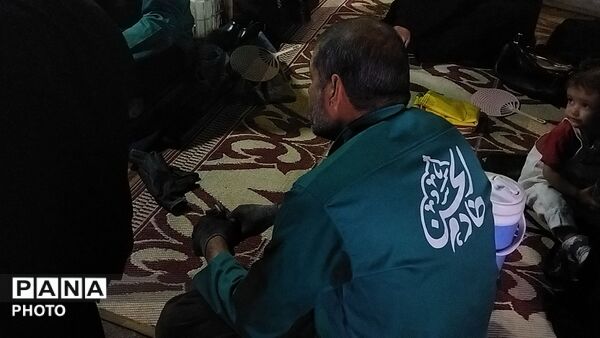 موکب واکس صلواتی روستای کفکی در اجتماعات مردمی بلوار فضل نیشابور 