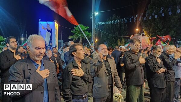 حماسه ای دیگر از مردم کوهدشت در اجتماعات شبانه 