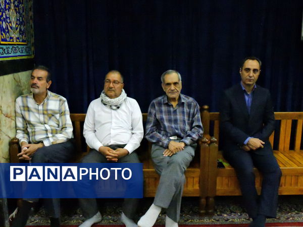 گرامیداشت شهدای هفته دولت در مسجد حظیره یزد