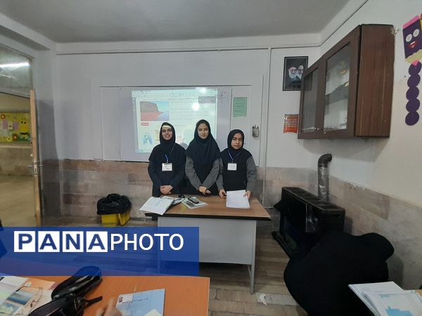 اجرای طرح مدام در دبیرستان دخترانه ریحانه