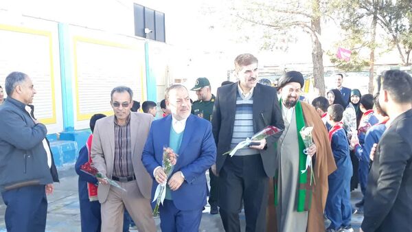 افتتاح ساختمان آموزشی خیّرساز در دبستان شهید محمد کریمی سرچشمه زارچ