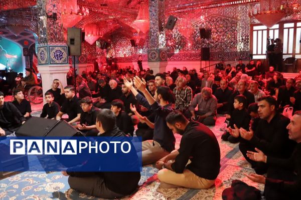 عزاداری ابا عبدالله الحسین (ع)  در امامزاده سید عباس در بجنورد 