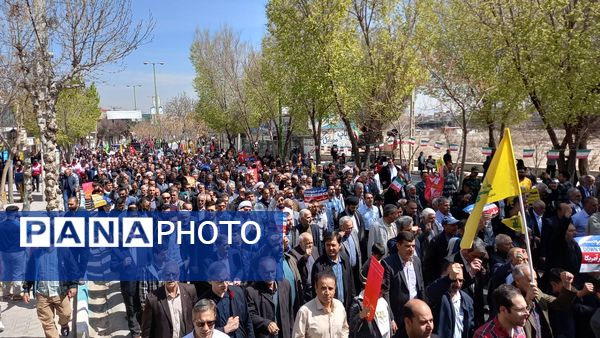 حضور پرشور مردم فلاورجان در راهپیمایی روز قدس