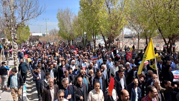 حضور پرشور مردم فلاورجان در راهپیمایی روز قدس