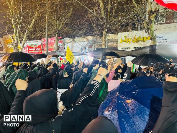 خروش گالیکشی‌ها زیر باران رحمت الهی