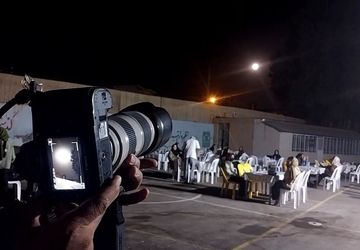 برگزاری همایش علمی رصد خسوف ماه در دبیرستان نمونه دولتی محدث بروجرد