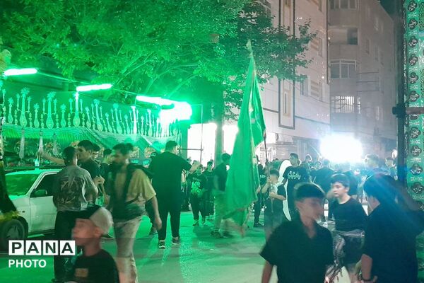 شکوه سوگواری در شبِ عاشورا،وقتی صباشهر با هم‌صدایی در سوگِ حق می‌گرید
