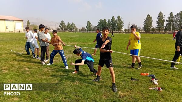 آیین افتتاحیه المپیاد ورزشی درون مدرسه‌ای نمونه دولتی پژوهش آشخانه 