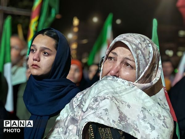  هفتاد و چهارمین شب عاشورایی مردم غیور نیشابور در بلوار فضل