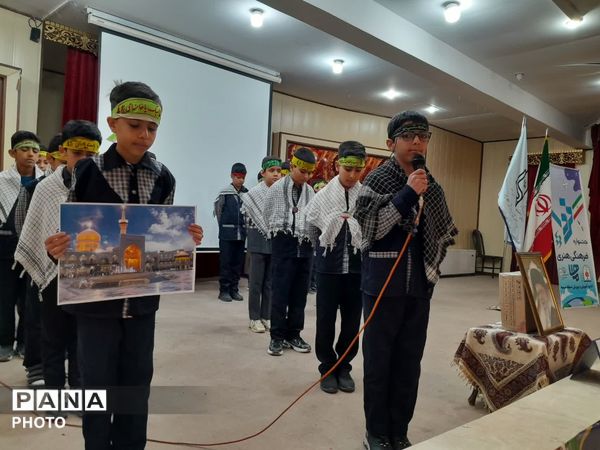 جشنواره سرود منطقه میمه؛ نمایش همدلی و شور دانش‌آموزی در خانه معلم