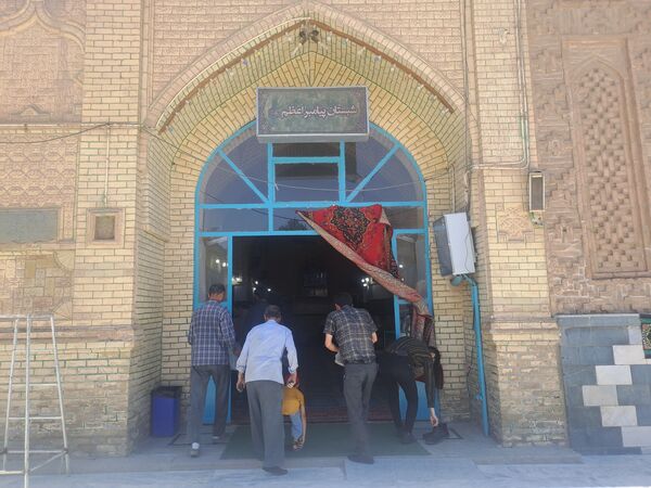 نماز جمعه در دهه سوم محرم در نیشابور