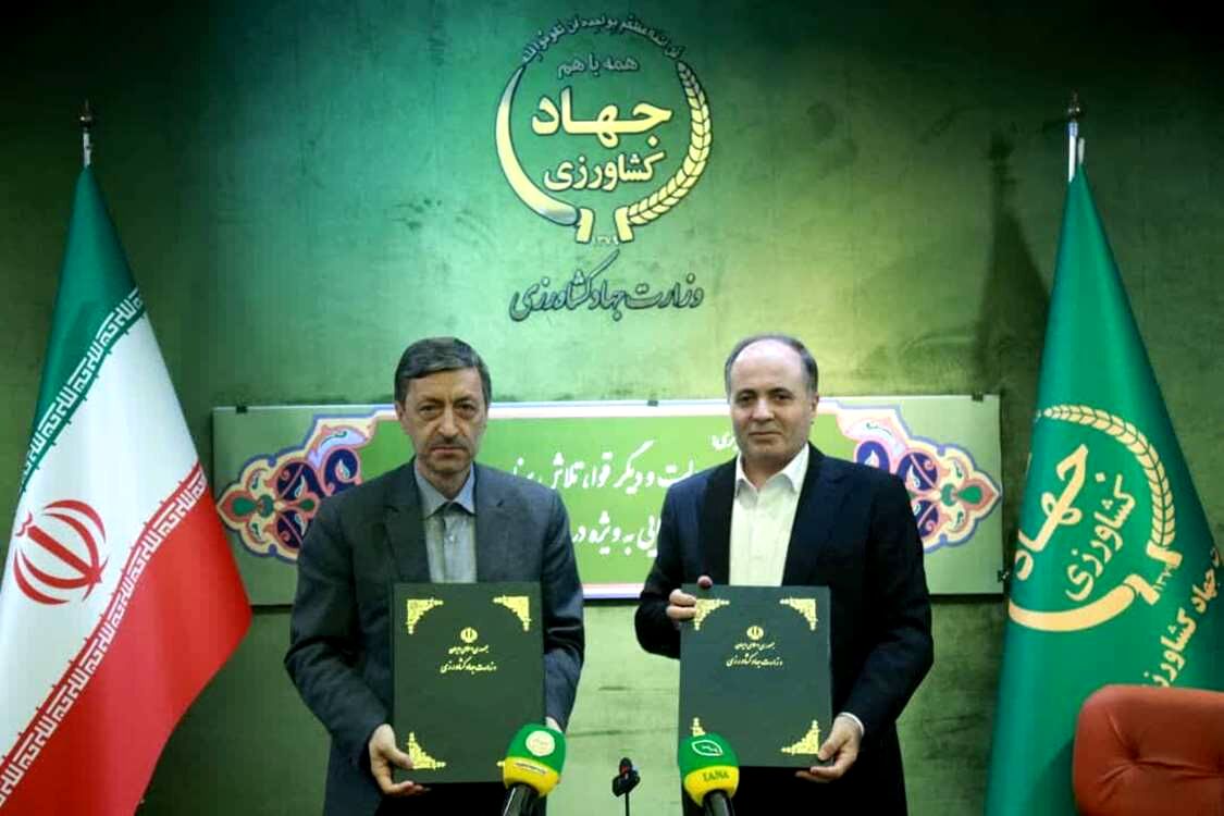 امضای تفاهم‌نامه همکاری برای اجرای دو طرح ملی در حوزه دام و برنج
