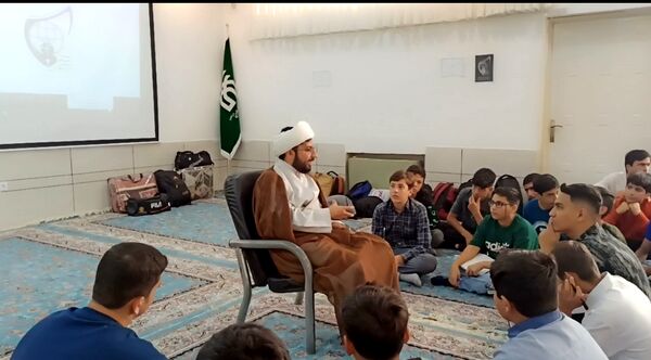 بازدید مسئول انجمن‌های اسلامی خراسان رضوی از اردوی «طلایه‌داران فردا» در کاشمر