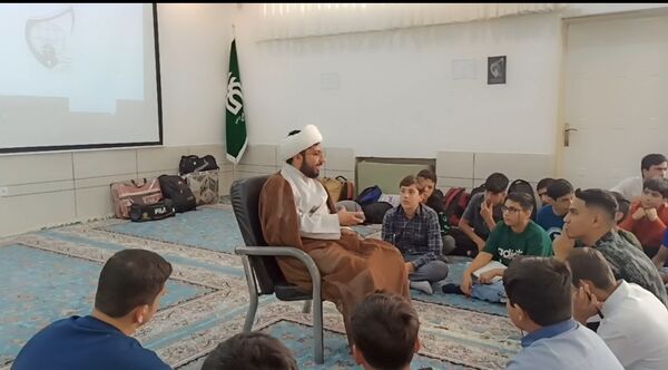 بازدید مسئول انجمن‌های اسلامی خراسان رضوی از اردوی «طلایه‌داران فردا» در کاشمر