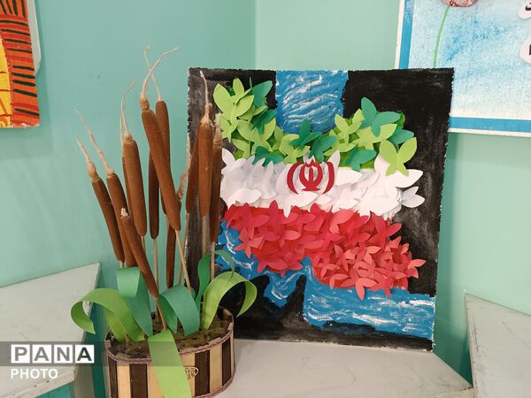 فردوسی در قاب هنر کودکان فارسان