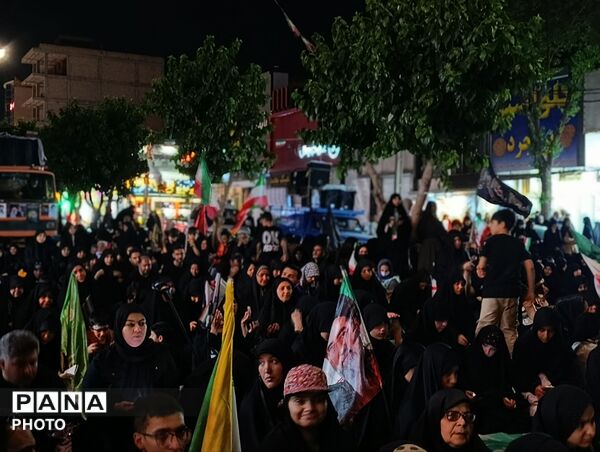 مراسم عزاداری شب دوم محرم در اجتماعات فردیس