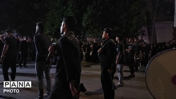 گذری بر فعالیت هیئت امام حسن مجتبی نیشابور  در شب عاشورا 