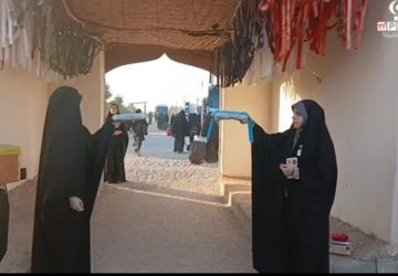 بازدید دختران دانش‌آموز قم از سد کرخه و منطقه عملیاتی فتح المبین