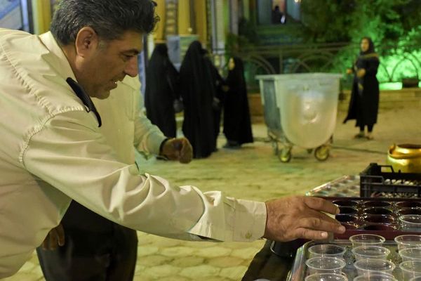 عزاداری ماه صفر در حسینیه محله قاضی شهرستان‌دماوند 