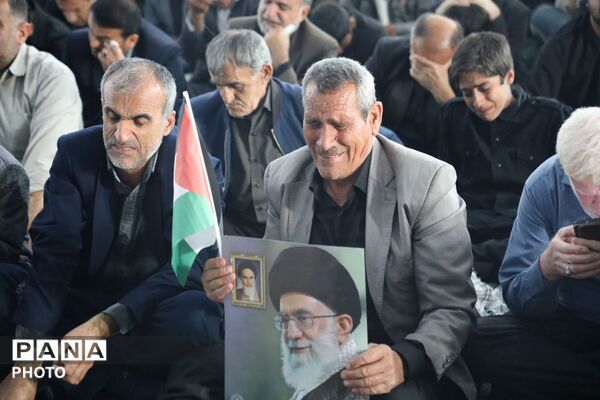 مراسم سوگواری شهادت رهبر معظم انقلاب اسلامی آیت الله امام خامنه ای (ره) در لنده 