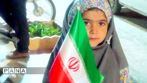راهپیمایی مردم منطقه کوهنانی در شب سی و چهارم 