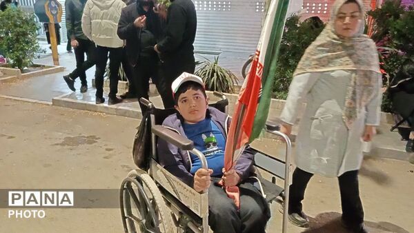 حضور پرشور کودکان و نوجوانان در قلب نیشابور 