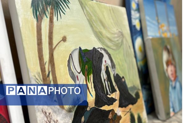 ارزیابی کیفیت آثار دانش آموزان در بازدید معاون پرورشی اسلامشهر از دبیرخانه مسابقات فرهنگی هنری "فردا"