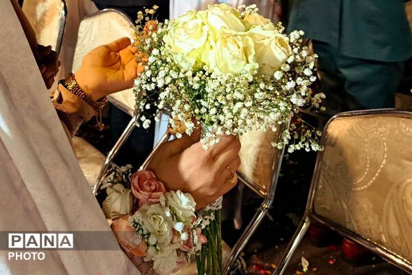 مراسم ازدواج آسان ۴۷ زوج جان فدا در شهرری