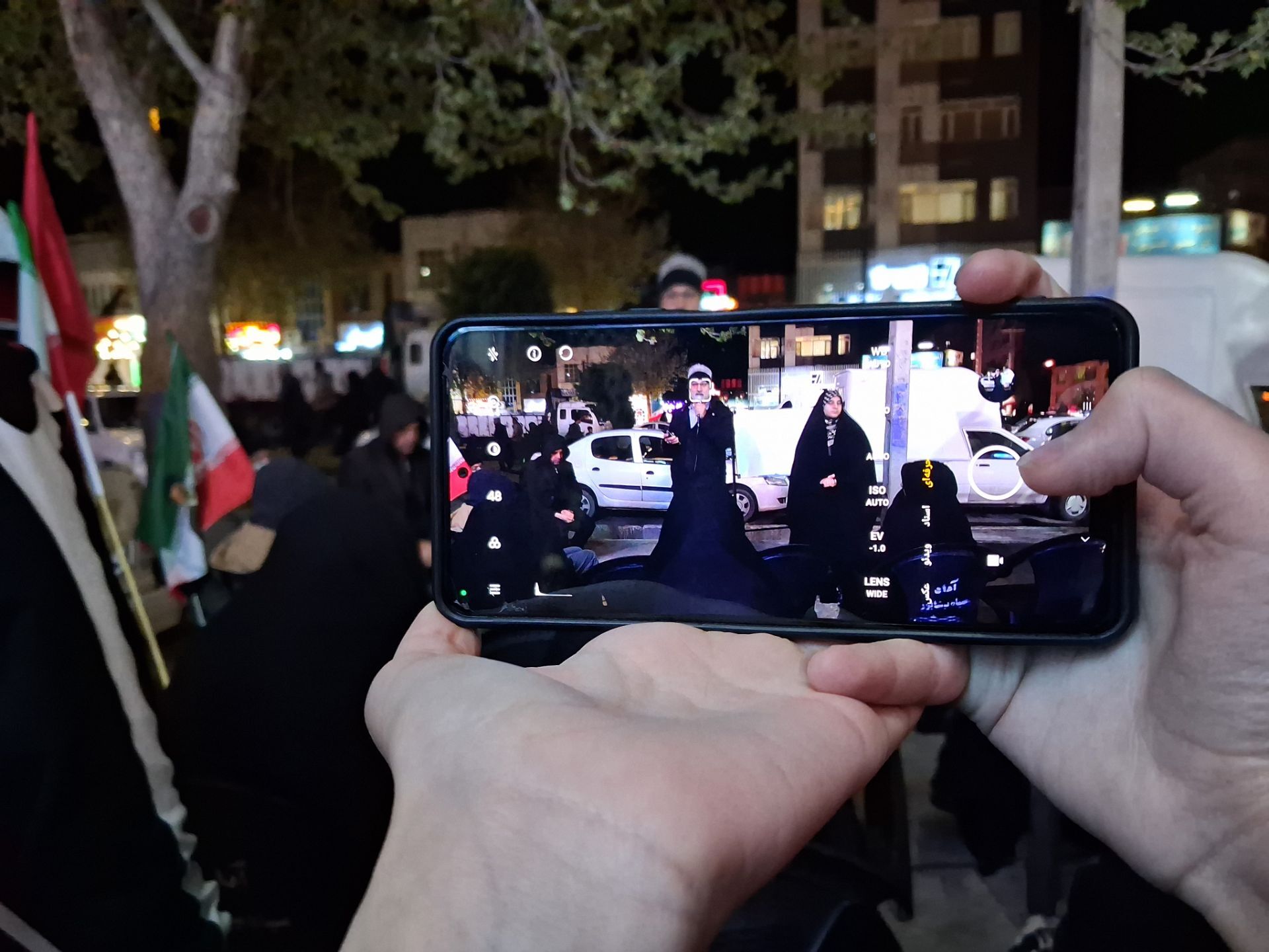 تریبون آزاد در حسینیه فضل نیشابور