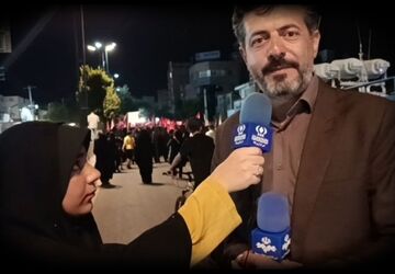 روز خبرنگار در تجمعات شبانهٔ مردمی