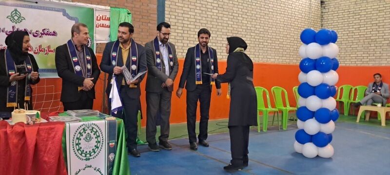 اختتامیه کلاس‌های ضمت خدمت پیشتازان در شهرستان سملقان