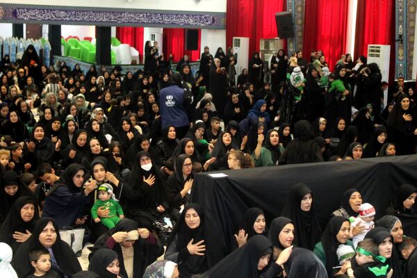 اجتماع بزرگ شیرخوارگان حسینی در حسینیه ثارالله یاسوج