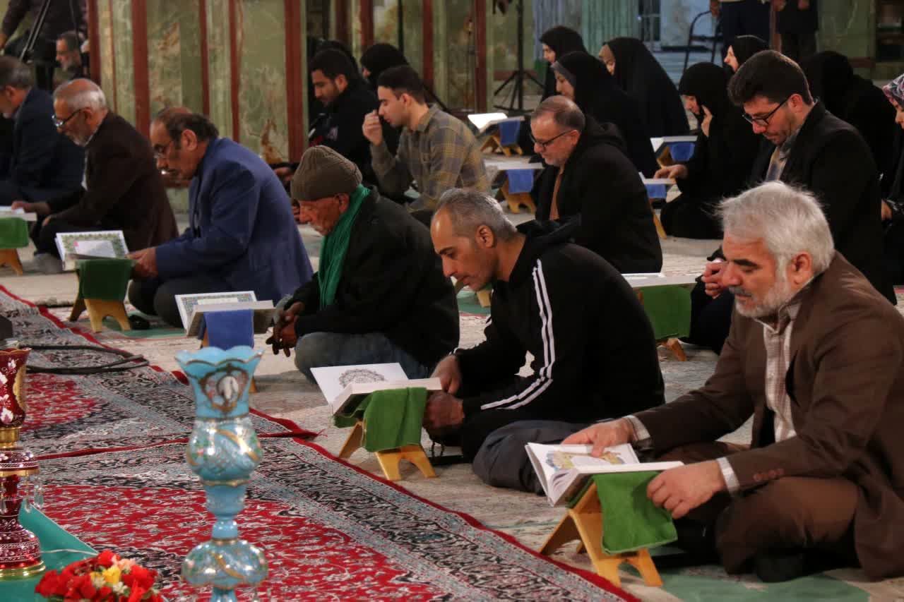 آیین ملی جزءخوانی قرآن کریم در آستان مقدس حضرت محمدهلال بن علی (ع)
