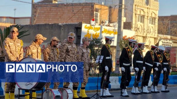 تشییع پیکر شهید ابوالفضل عرب در شهرستان گالیکش