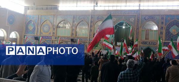 تجدید میثاق با آرمان‌های انقلاب اسلامی در کازرون