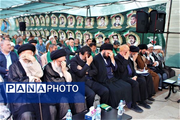 آیین سالگرد شهید آیت الله سعیدی و شهدای سادات استان قم 