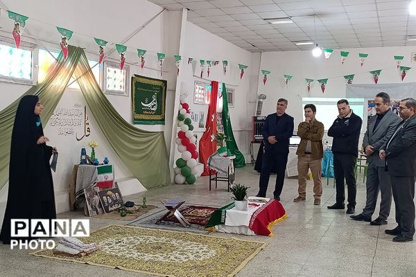 برپایی مدرسه انقلاب در هنرستان قدس ناحیه دو شهرری 