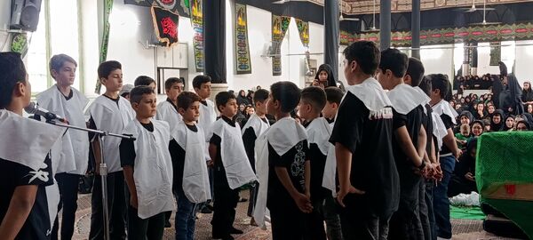 همایش بزرگ شیرخوارگان حسینی در شهر جعفریه