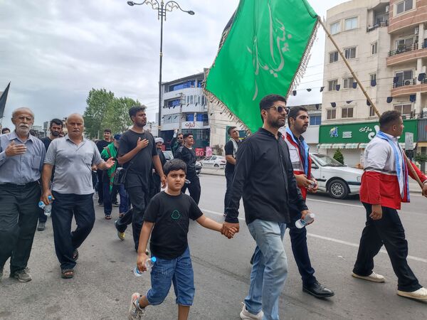 پیاده‌روی اربعین حسینی در ایزدشهر