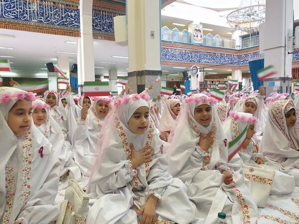 جشن تکلیف دختران دانش آموز منطقه پردیس 