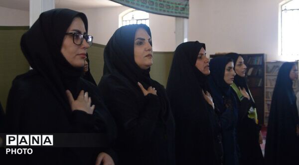 منطقه بیرانوند غرق در سوگ؛ مراسم باشکوه وداع با رهبر شهید