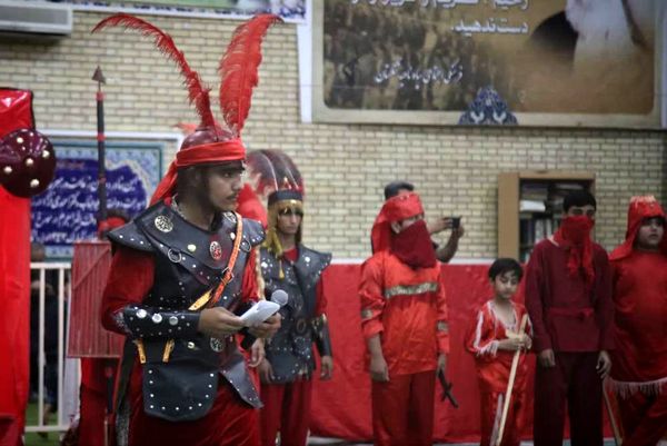 آیین تعزیه‌خوانی واقعه عاشورا در شهر اهرم تنگستان