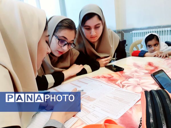 آزمون لیگ‌جت با شعار «جهاد ما جهاد تبیین» در خانمیرزا