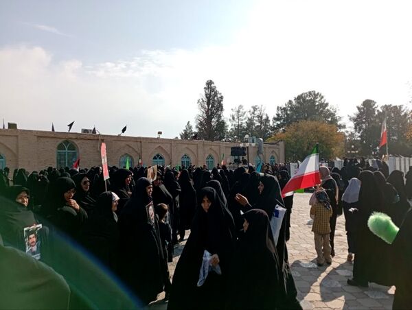 راهپیمایی جمعه خشم در شهرستان کاشمر 