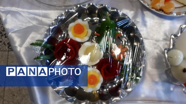 جشنواره تخم مرغ دبستان دخترانه فاطمه بهزادی  چناران