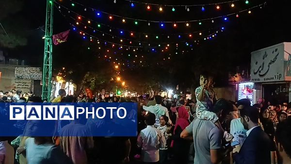 جشن میلاد امام رضا (ع) در مسجد الرضای نیشابور 
